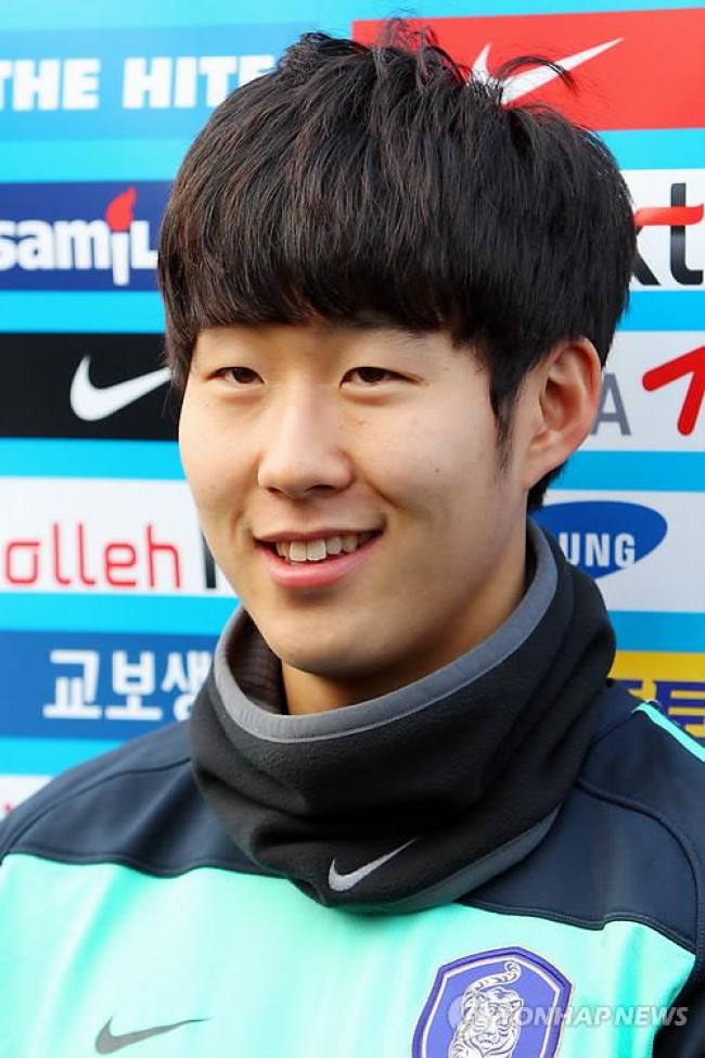 앳된 손흥민