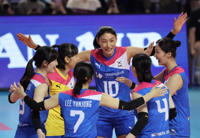 김연경의 국가대표 은퇴 경기