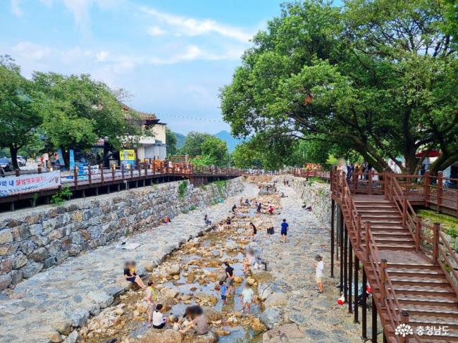 계룡산 동학사 계곡