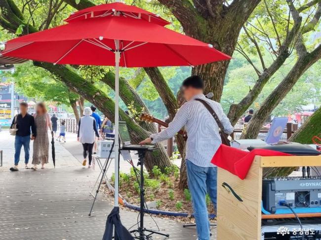 계룡산 동학사 계곡