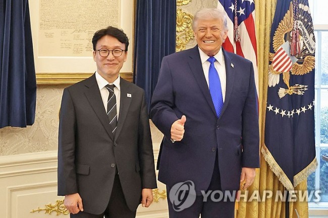 트럼프 대통령 만난 김민석 국무총리