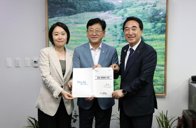박수현 충청남도지사 국회방문