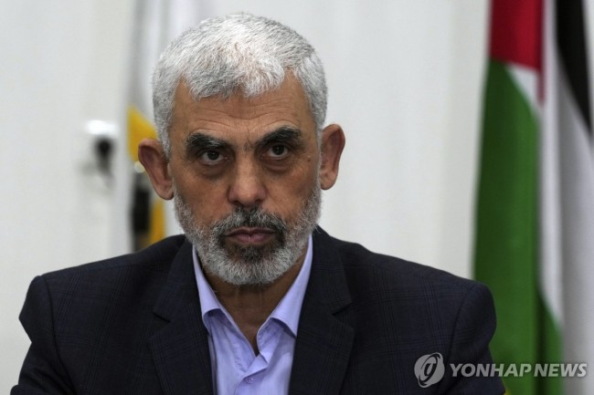 가자지구내 하마스 지도자 야히야 신와르