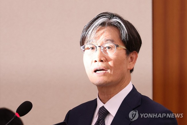 발언하는 오동운 공수처장 후보자