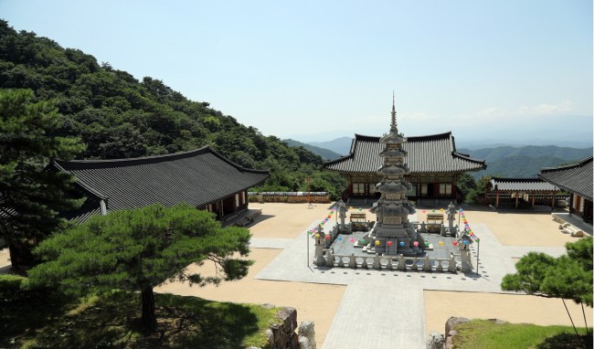 축서사 전경
