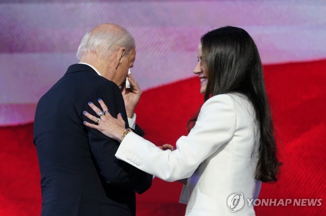 조 바이든 대통령과 막내딸 애슐리