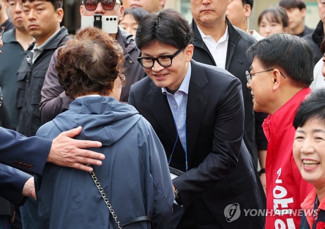 한동훈, 부산서 1박2일 보궐선거 지원유세