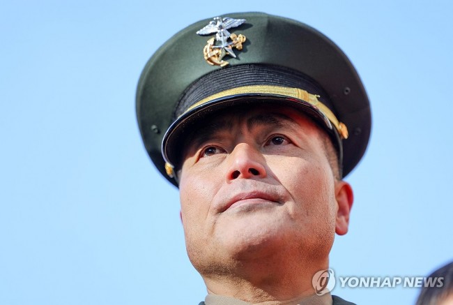 '1심 무죄' 기자회견 참석한 박정훈 전 수사단장