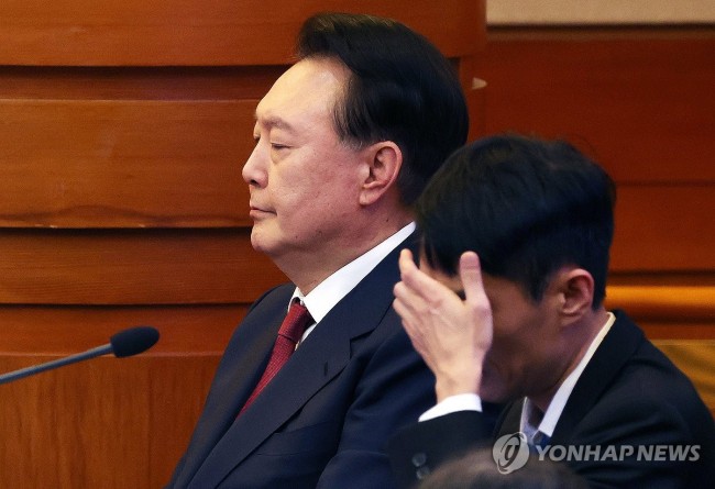 윤석열 대통령, 탄핵심판 4차 변론 출석