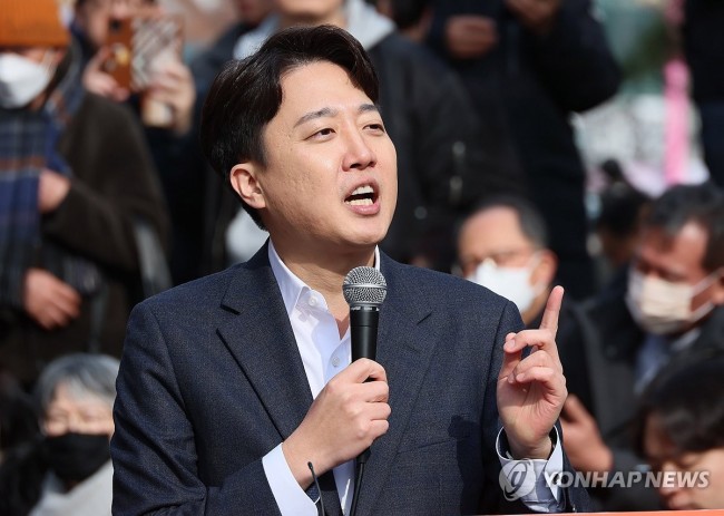 이준석 의원, 정치 현안 관련 기자회견