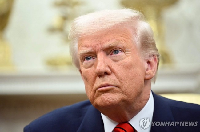 도널드 트럼프 미국 대통령
