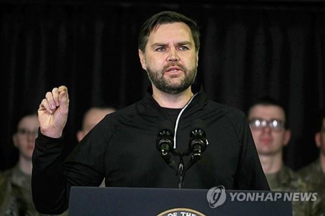 밴스 미 부통령.