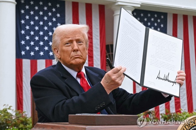 도널드 트럼프 미국 대통령