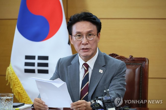 기자간담회하는 김민석 총리 후보자