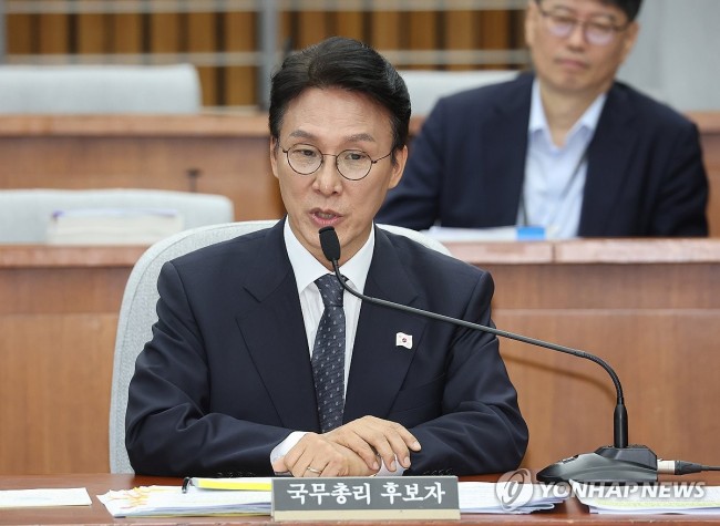 답변하는 김민석 국무총리 후보자